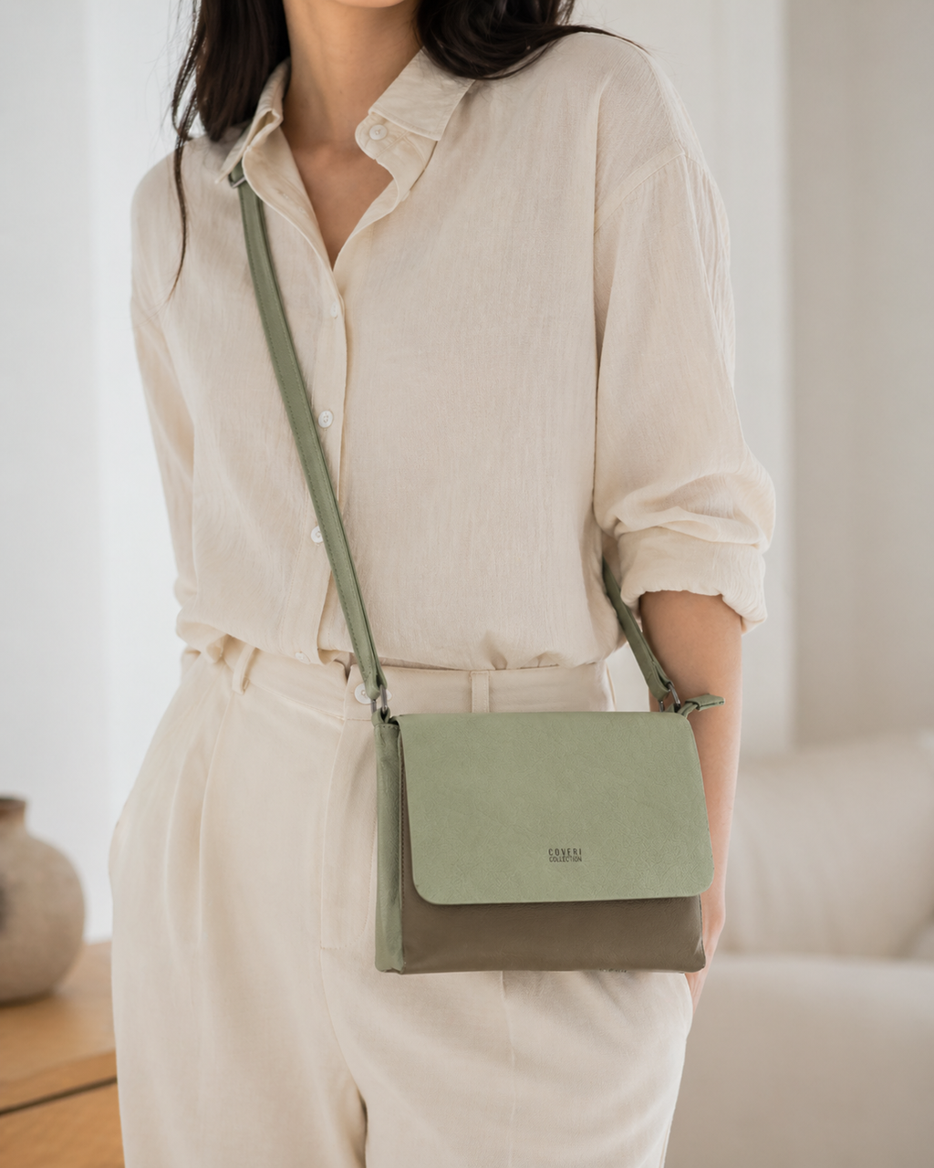 Borsa Soft Chic con Patta